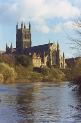 North west view from the River Severn